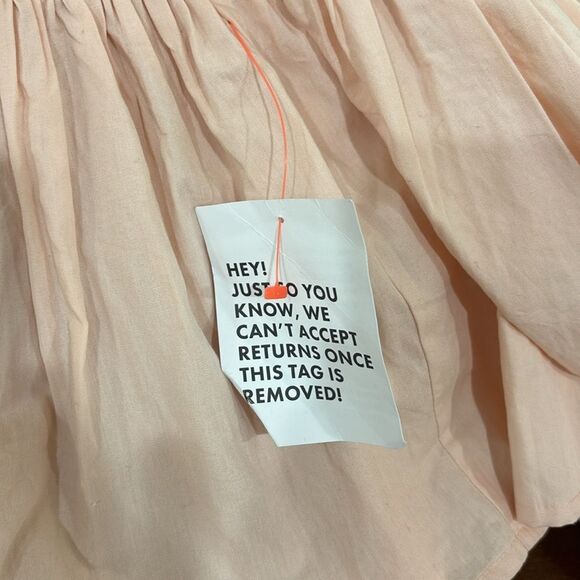 NEW!  ASOS EDITION Embroidered Wrap Mini Dress Tiered Hem ~ Candy Pink ~ 10 - Picture 9 of 10